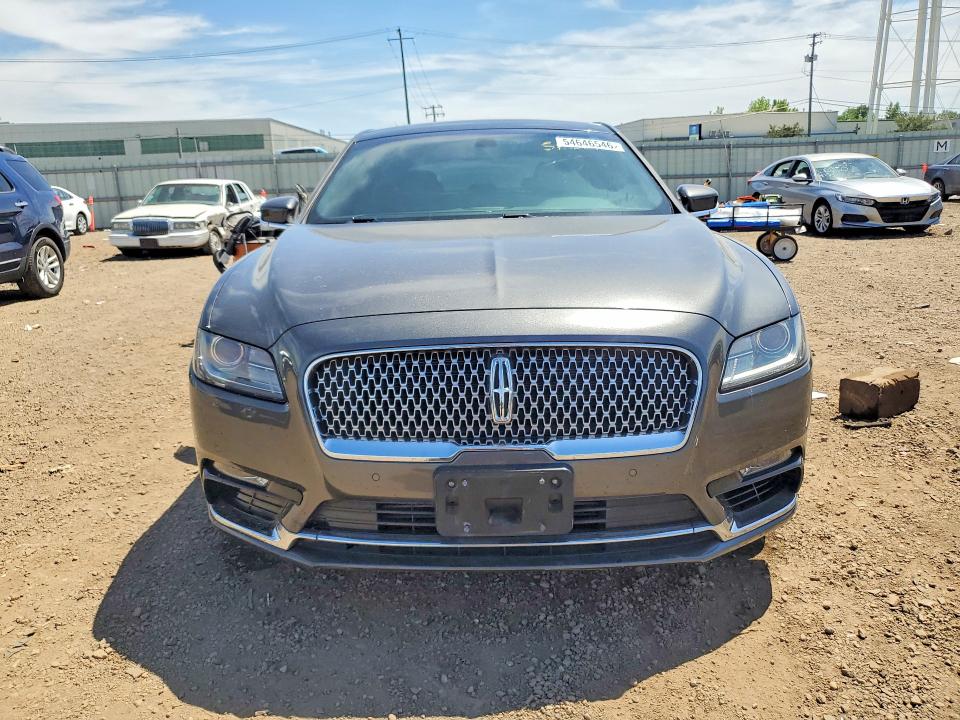 2017 Lincoln Continental VIN 1LN6L9TP3H5605137 COPART salvage auction — SIDE, Il - Salvage Certificate, sold $7,200 on 2026-07-03 (photo 5)