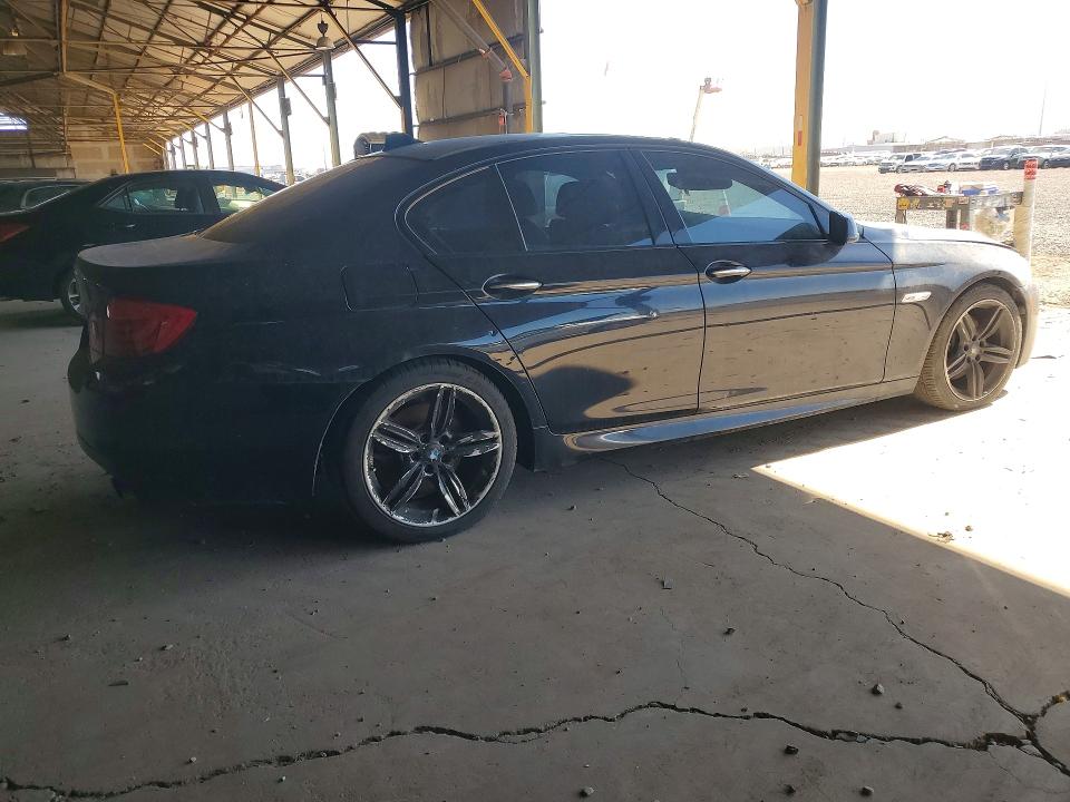 2013 BMW 5er VIN WBAFR7C59DC823026 COPART salvage auction — FRONT END, Az - Certificate Of Title, sold $1,350 on 2026-07-06 (photo 3)