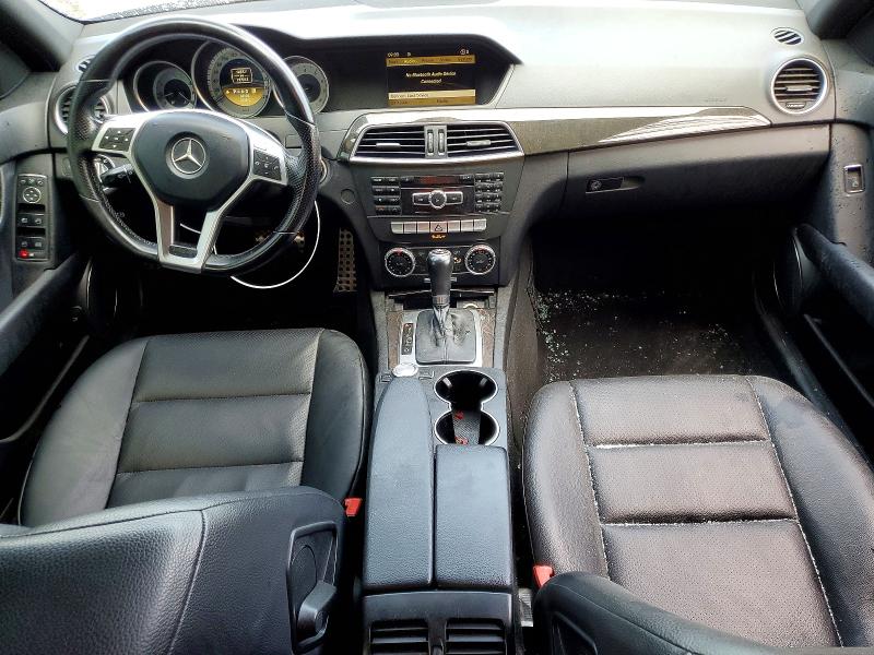 2012 Mercedes-benz C-klasse VIN WDDGF8BB1CA605899 COPART salvage auction — SIDE, Salvage Title, sold $1,900 on 2026-07-14 (photo 8)