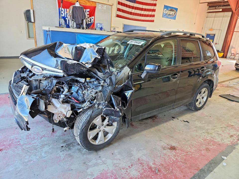 2016 Subaru Forester VIN JF2SJADC9GH539570 COPART salvage auction — FRONT END, Pa - Certificate Of Salvage, sold $500 on 2026-07-06 (photo 1)
