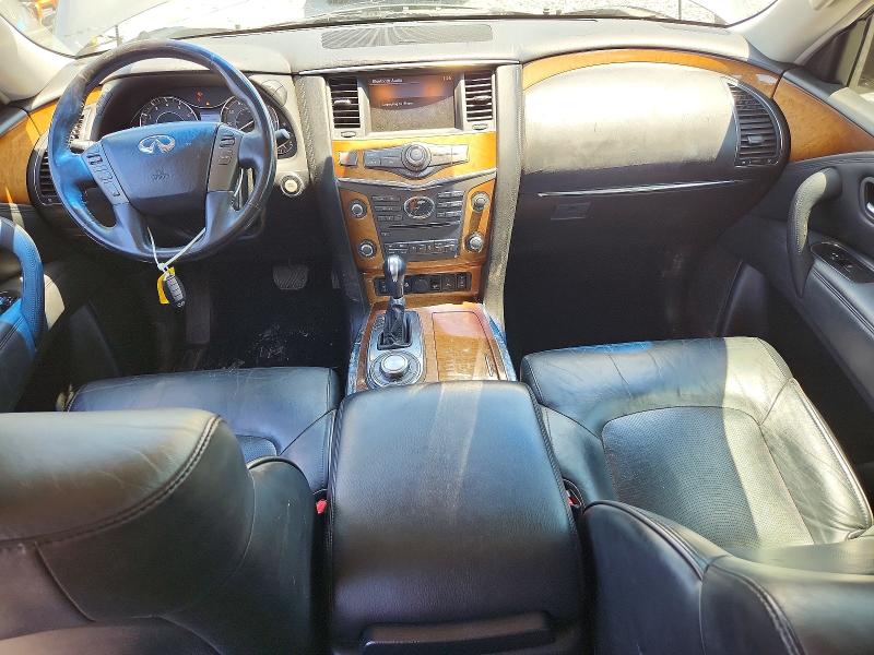 2012 Infiniti VIN JN8AZ2NC1C9316195 COPART salvage auction — FRONT END, Il - Salvage Certificate, sold $1,000 on 2026-07-13 (photo 8)