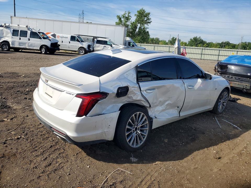 2025 Cadillac VIN 1G6DS5RW8S0102992 COPART salvage auction — SIDE, Mi - Certificate Of Title, sold $19,100 on 2026-08-07 (photo 3)
