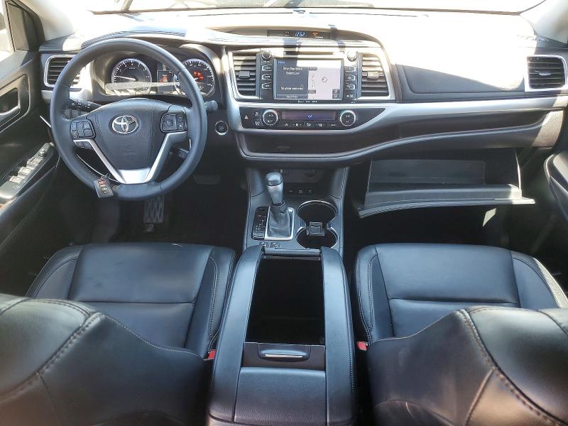 2016 Toyota Highlander VIN 5TDJKRFH0GS232203 COPART salvage auction — FRONT END, WA - BILL OF SALE, sold $8,000 on 2026-07-14 (photo 8)