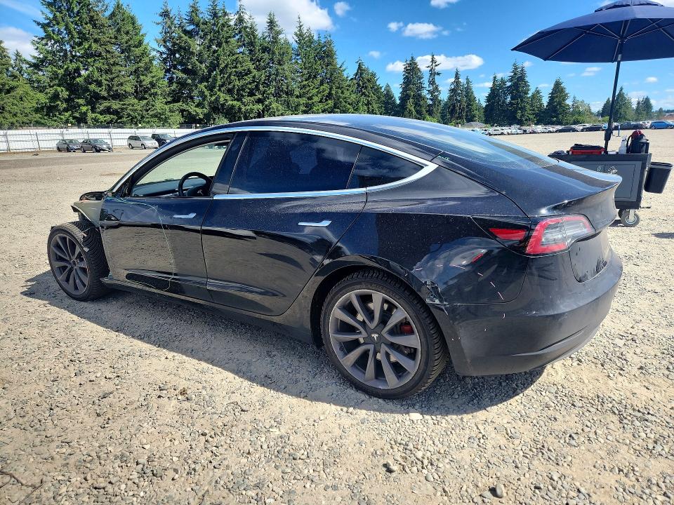 2018 Tesla Model 3 VIN 5YJ3E1EB4JF110843 COPART salvage auction — FRONT END, Wa - Bill Of Sale, sold $7,000 on 2026-07-07 (photo 2)