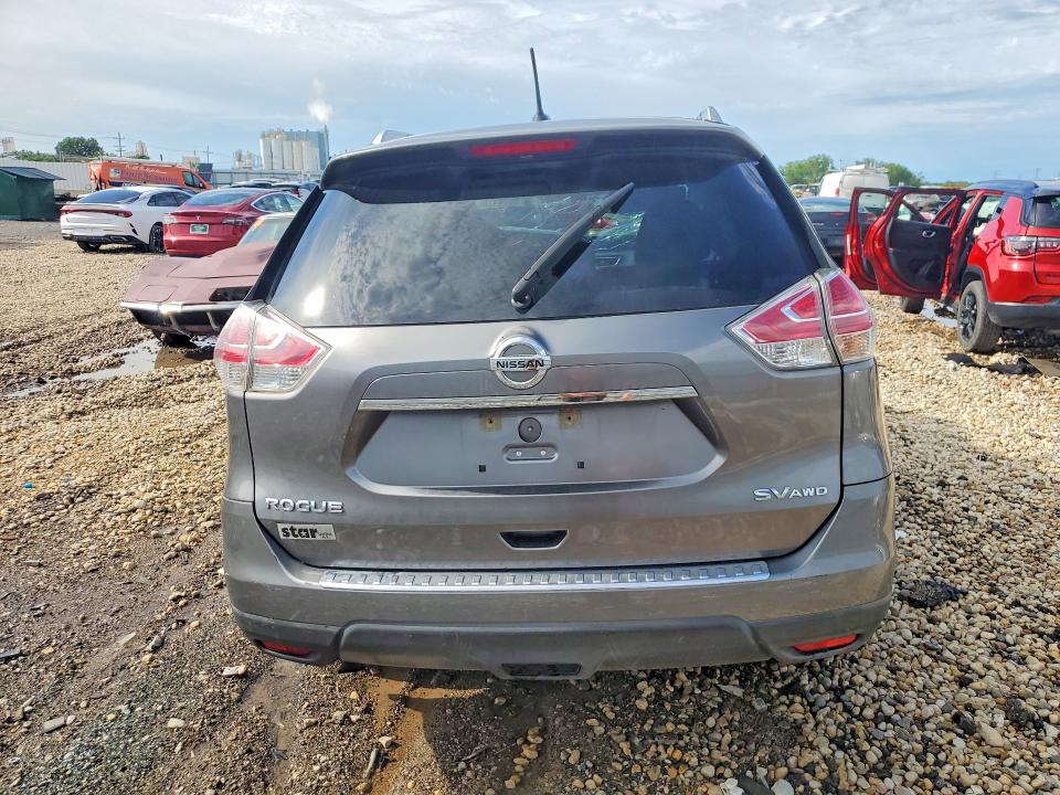 2015 Nissan VIN KNMAT2MV9FP546762 COPART salvage auction — FRONT END, Wv - Salvage Certificate, sold $225 on 2026-07-10 (photo 6)