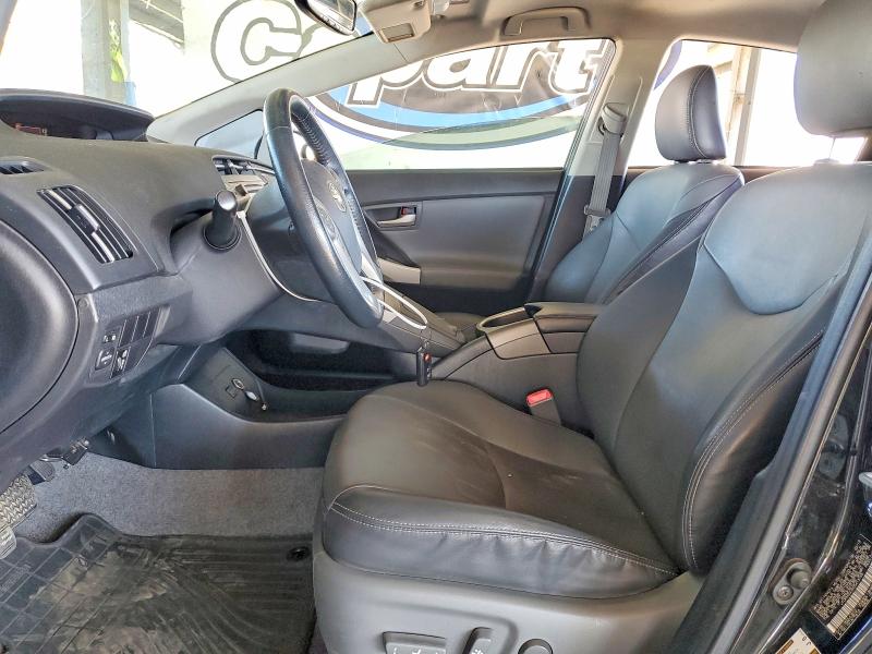 2012 Toyota Prius VIN JTDKN3DUXC5413155 COPART salvage auction — VANDALISM, CA - SALVAGE CERTIFICATE, sold $1,400 on 2026-07-14 (photo 7)