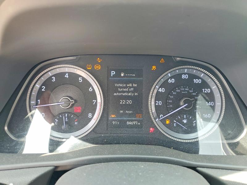2021 Hyundai VIN 5NPEL4JA6MH084460 COPART salvage auction — FRONT END, Tx - Salvage Vehicle Title, sold $1,700 on 2026-07-02 (photo 9)