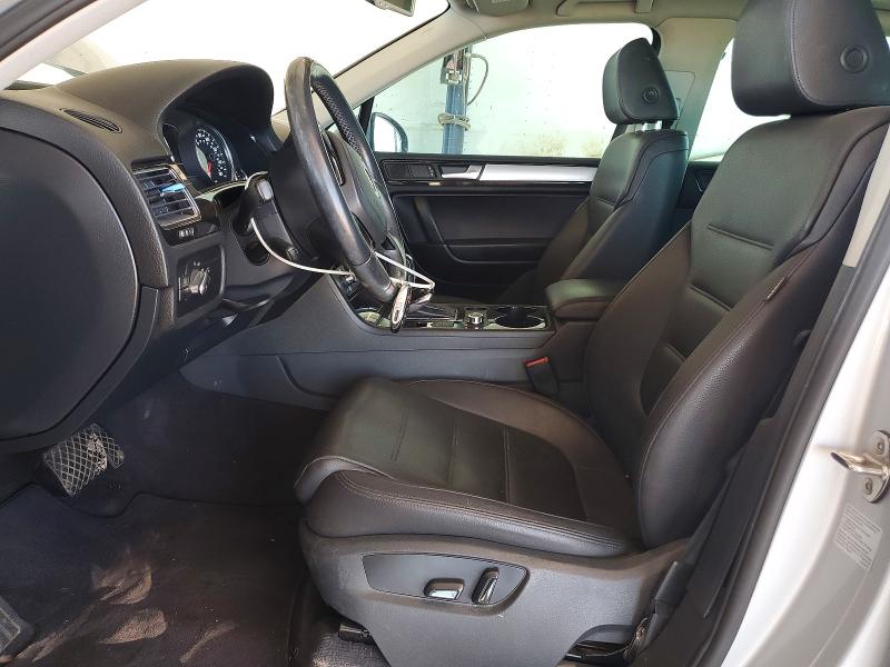2013 Volkswagen Touareg VIN WVGEF9BP7DD002017 COPART salvage auction — FRONT END, Az - Cert Of Title - Salvage, sold $1,200 on 2026-07-21 (photo 7)