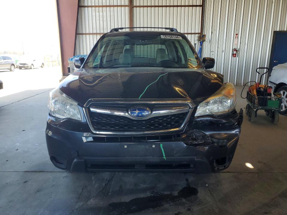 2014 Subaru Forester VIN JF2SJAEC4EH547748 COPART salvage auction — FRONT END, Ca - Salvage Certificate, sold $925 on 2026-07-02 (photo 5)