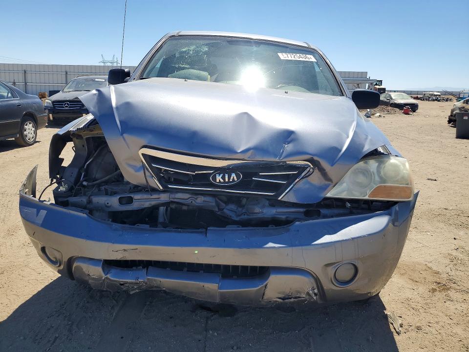 2008 Kia Sorento VIN KNDJD735X85798028 COPART salvage auction — FRONT END, Ca - Salvage Certificate, sold $400 on 2026-07-20 (photo 5)