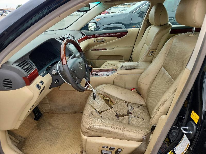 2008 Lexus Ls 460 VIN JTHBL46F385061665 COPART salvage auction — REAR END, Tx - Certificate Of Title, sold $675 on 2026-07-13 (photo 7)