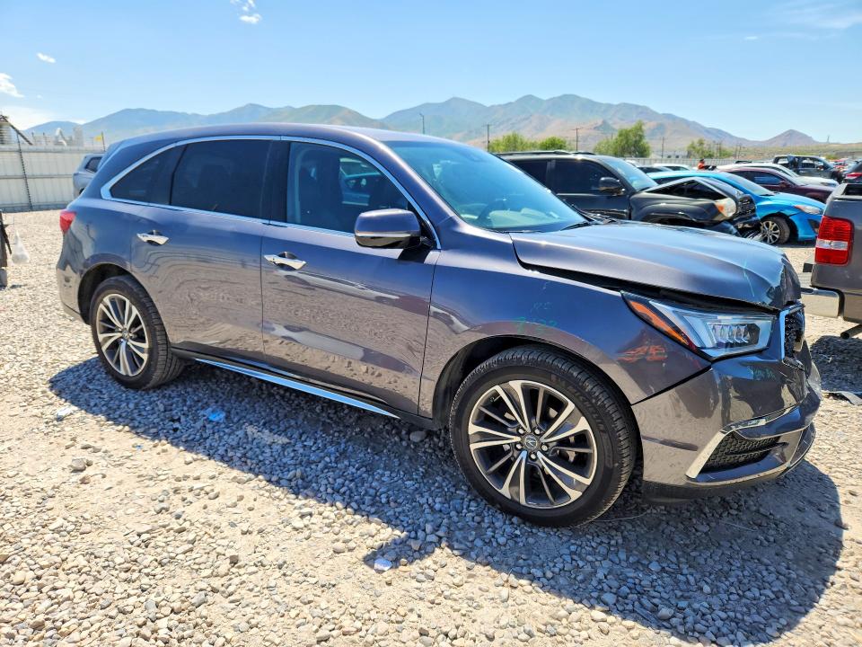 2020 Acura VIN 5J8YD4H52LL000021 COPART salvage auction — REAR END, Ut - Salvage Certificate, sold $7,000 on 2026-07-02 (photo 4)