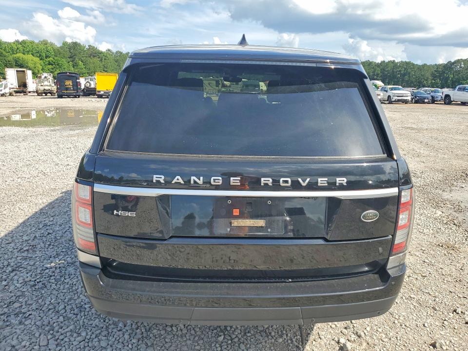 2017 Land rover RANGE ROVER VIN SALGS2FV2HA374907 COPART salvage auction — MECHANICAL, Ms - Cert Of Title-Salvaged, sold $10,200 on 2026-07-24 (photo 6)