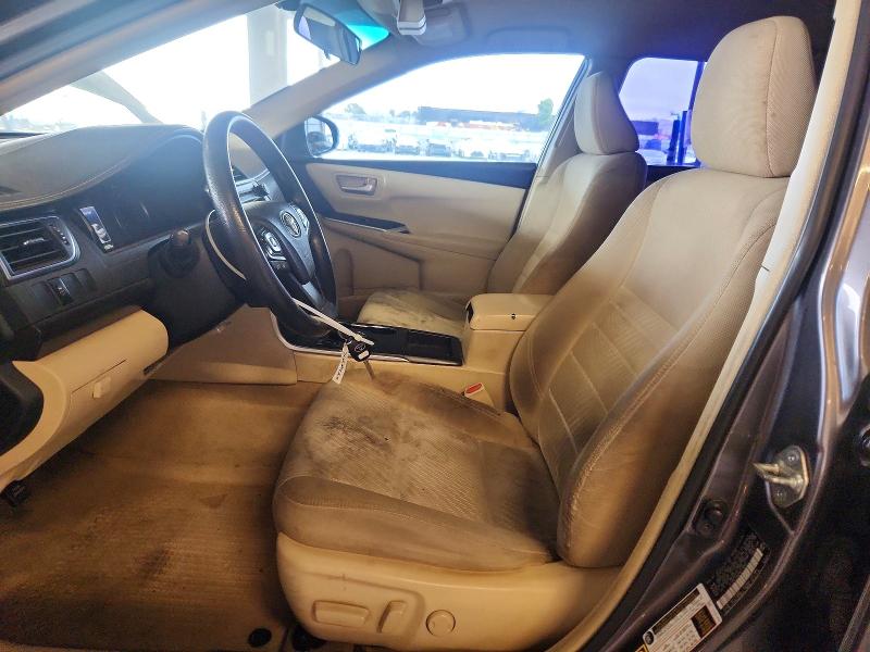 2017 Toyota VIN 4T1BF1FK2HU710801 COPART salvage auction — FRONT END, Ca - Salvage Certificate, sold $1,450 on 2026-07-09 (photo 7)