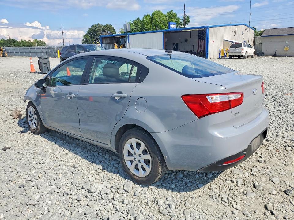 2013 Kia Rio VIN KNADM4A37D6230950 COPART salvage auction — FRONT END, NC - SALVAGE CERTIFICATE OF TITLE, sold $175 on 2026-07-29 (photo 2)