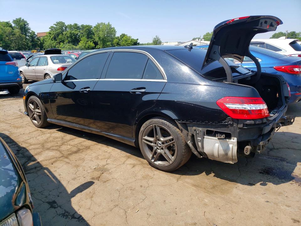 2012 Mercedes-benz E-klasse VIN WDDHF9BB9CA556459 COPART salvage auction — REAR END, Ct - Cert Of Title-Salvage, sold $1,050 on 2026-07-10 (photo 2)