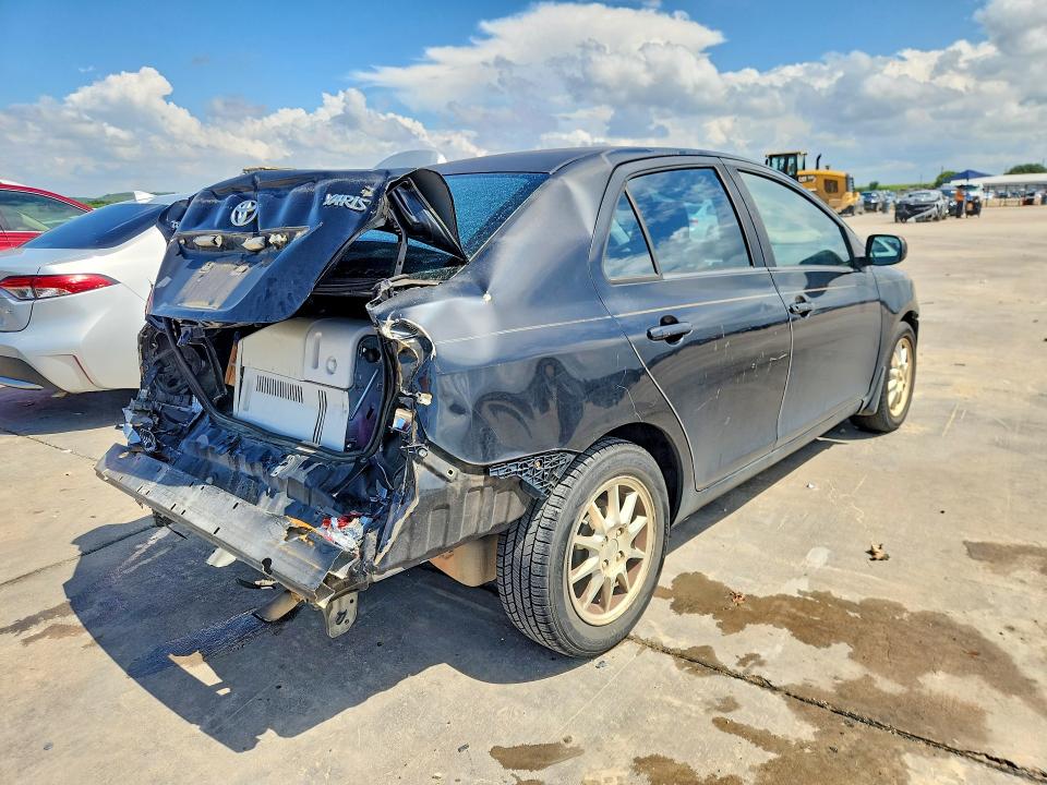 2008 Toyota Yaris VIN JTDBT903X81283690 COPART salvage auction — FRONT END, Tx - Salvage Vehicle Title, sold $600 on 2026-07-02 (photo 3)