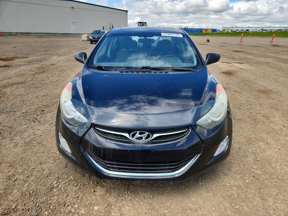 2011 Hyundai Elantra VIN 5NPDH4AE4BH025078 COPART salvage auction — HAIL, Ab - Bos - Active, sold $1,700 on 2026-07-03 (photo 5)