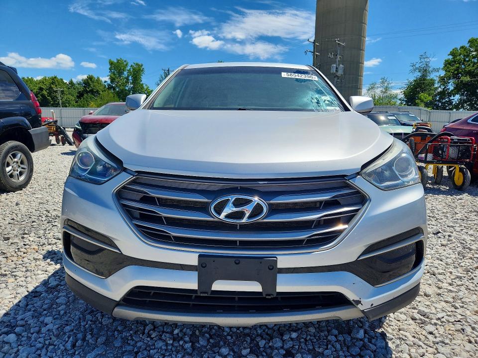 2017 Hyundai VIN 5XYZT3LB7HG473137 COPART salvage auction — FRONT END, Mi - Certificate Of Title, sold $2,150 on 2026-07-02 (photo 5)