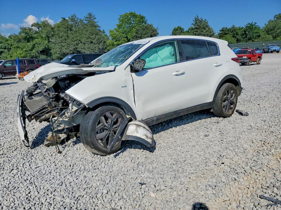 2022 Kia Sportage VIN KNDPMCAC7N7023996 COPART salvage auction — FRONT END, Pa - Certificate Of Salvage, sold $175 on 2026-07-23 (photo 1)