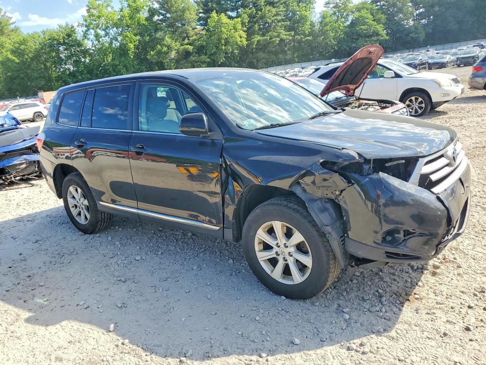 2013 Toyota VIN 5TDBK3EH7DS254794 COPART salvage auction — FRONT END, Ma - Cert Of Title-Reconstrctd Coll, sold $2,800 on 2026-07-16 (photo 4)