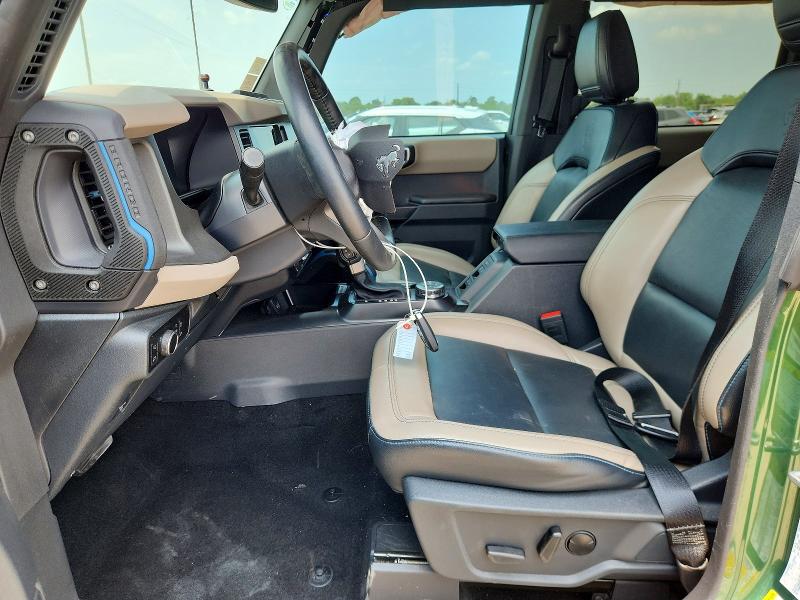 2024 Ford Bronco VIN 1FMEE2BP5RLB04083 COPART salvage auction — FRONT END, Tx - Salvage Vehicle Title, sold $20,000 on 2026-09-24 (photo 7)