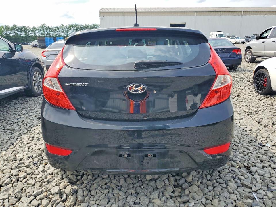 2013 Hyundai Accent VIN KMHCU5AE9DU119846 COPART salvage auction — SIDE, Nj - Cert Of Title-Salvage, sold $750 on 2026-07-22 (photo 6)