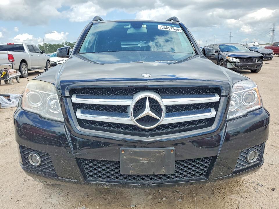 2012 Mercedes-benz Glk-klasse VIN WDCGG5GB1CF838242 COPART salvage auction — REAR END, Tx - Salvage Vehicle Title, sold $1,100 on 2026-07-21 (photo 5)
