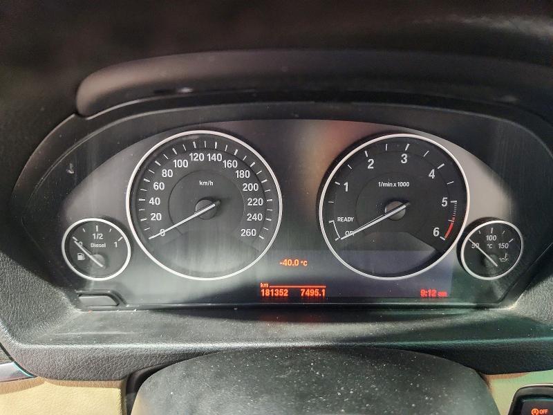 2015 BMW 3er VIN WBA3D5C5XFKX99916 COPART salvage auction — FRONT END, Ab - Bos - Salvage, sold $200 on 2026-07-21 (photo 9)