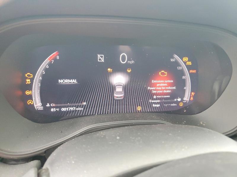2025 Acura Tlx VIN 19UUB6F5XSA002841 COPART salvage auction — MINOR DENT/SCRATCHES, Ny - Mv-907A Salvage Certificate, sold $24,100 on 2026-07-21 (photo 9)