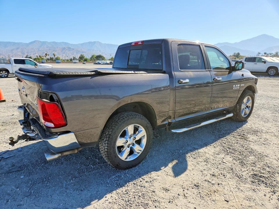 2016 Ram VIN 3C6RR7LTXGG169726 COPART salvage auction — REAR END, Ca - Salvage Certificate, sold $4,050 on 2026-07-24 (photo 3)