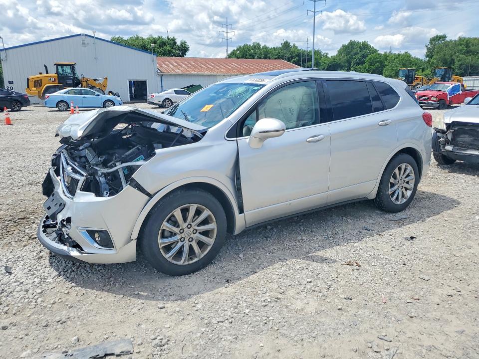 2019 Buick Envision VIN LRBFXCSA2KD019852 COPART salvage auction — FRONT END, Oh - Cert Of Title-Salvage, sold $825 on 2026-07-28 (photo 1)