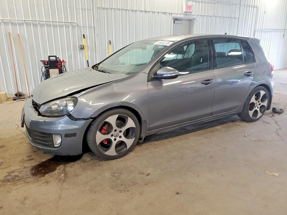 2012 Volkswagen Gti VIN WVWGV7AJ9CW084210 COPART salvage auction — FRONT END, Mn - Cert Of Title-Prior Salvage, sold $1,800 on 2026-07-09 (photo 1)