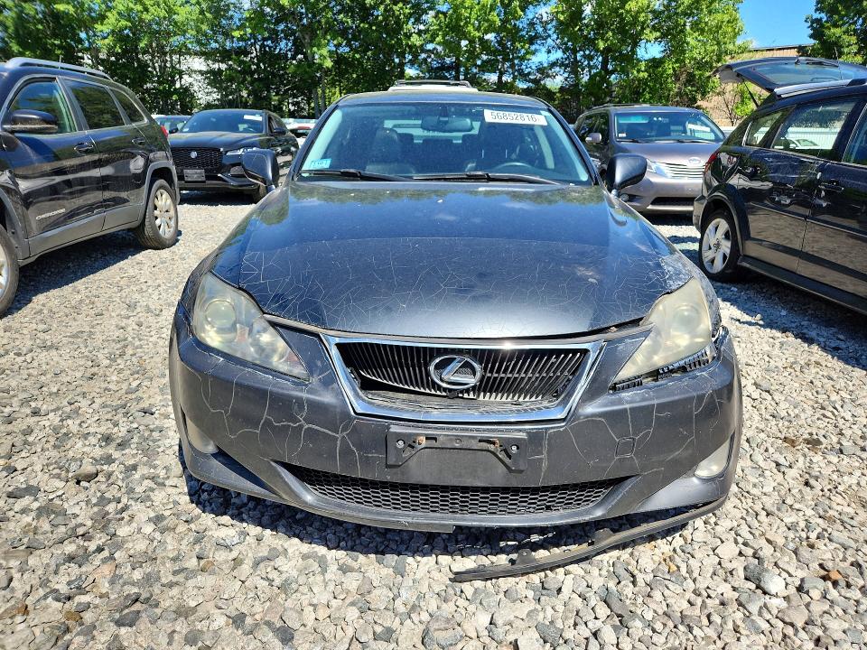 2007 Lexus Is 250 VIN JTHCK262675008790 COPART salvage auction — FRONT END, MA - CERT OF TITLE-RECONSTRCTD COLL, sold $400 on 2026-07-17 (photo 5)