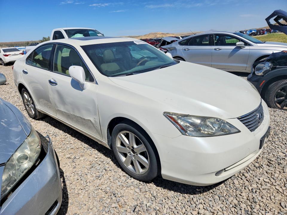 2007 Lexus Es 350 VIN JTHBJ46G372141241 COPART salvage auction — MINOR DENT/SCRATCHES, Ut - Certificate Of Title, sold $575 on 2026-07-10 (photo 4)