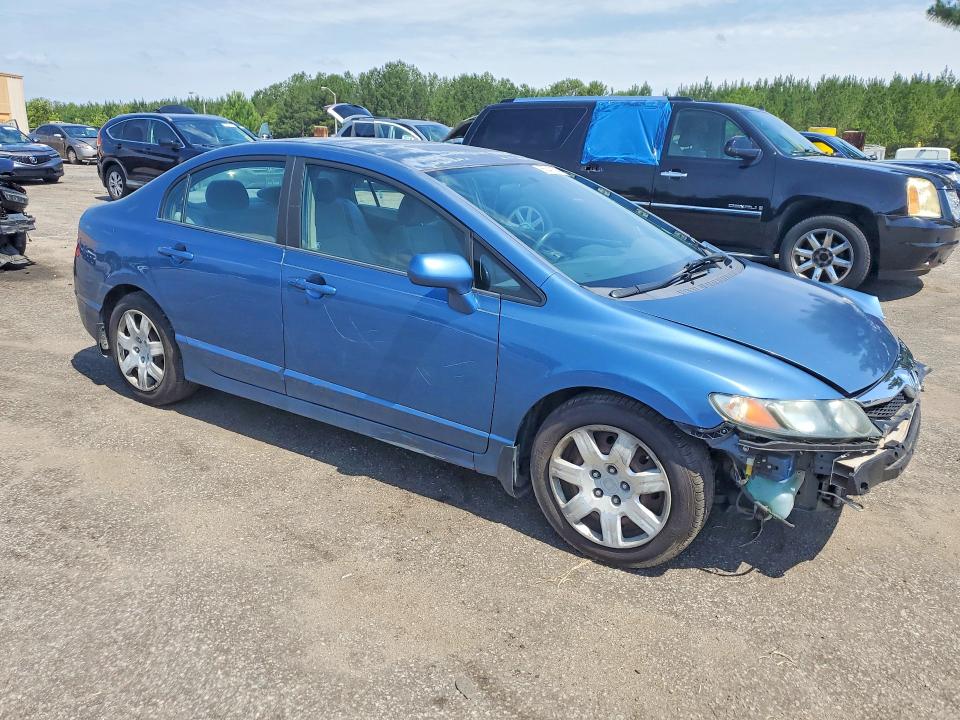 2011 Honda Civic VIN 19XFA1F56BE037595 COPART salvage auction — FRONT END, Sc - Cert Of Title-Salvage, sold $1,950 on 2026-07-03 (photo 4)