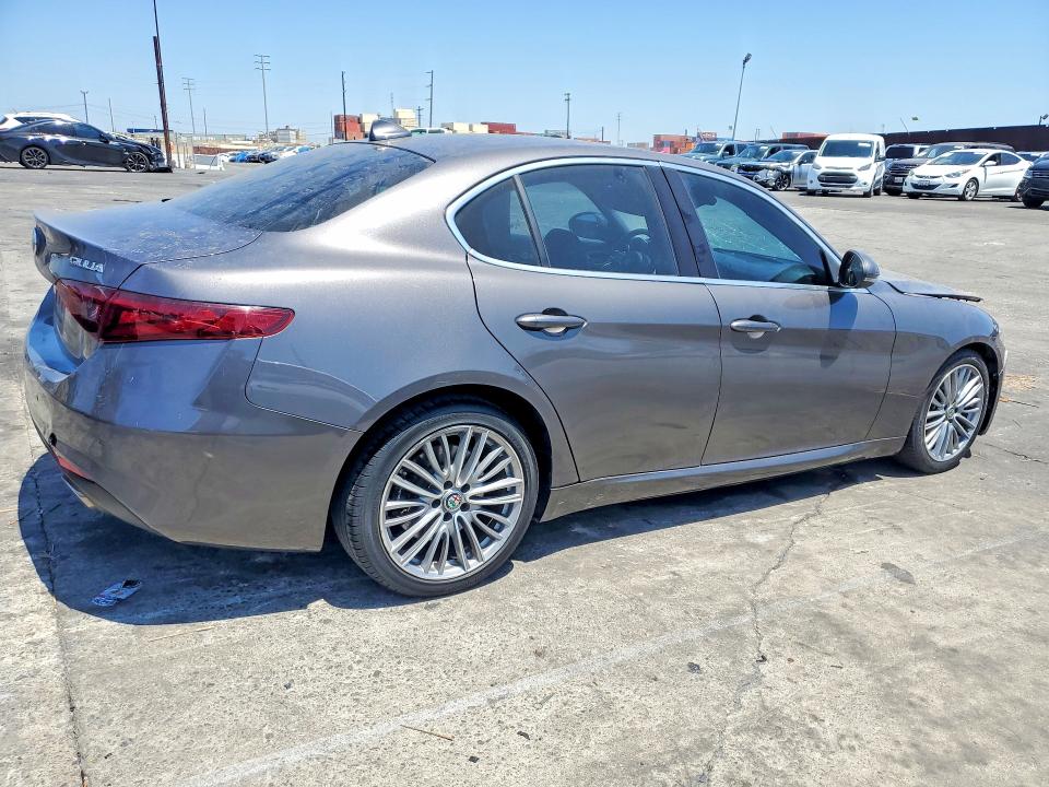2017 Alfa romeo VIN ZARFAEEN6H7528692 COPART salvage auction — FRONT END, Ca - Salvage Certificate, sold $250 on 2026-07-24 (photo 3)