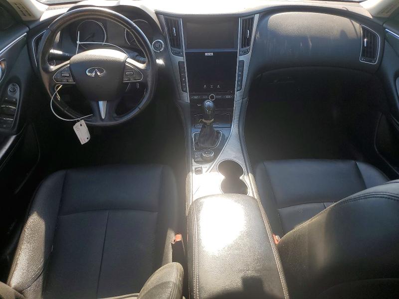 2015 Infiniti Q50 VIN JN1BV7AR8FM394397 COPART salvage auction — MINOR DENT/SCRATCHES, NC - DEALER ONLY CLEAN TITLE, sold $200 on 2026-07-21 (photo 8)