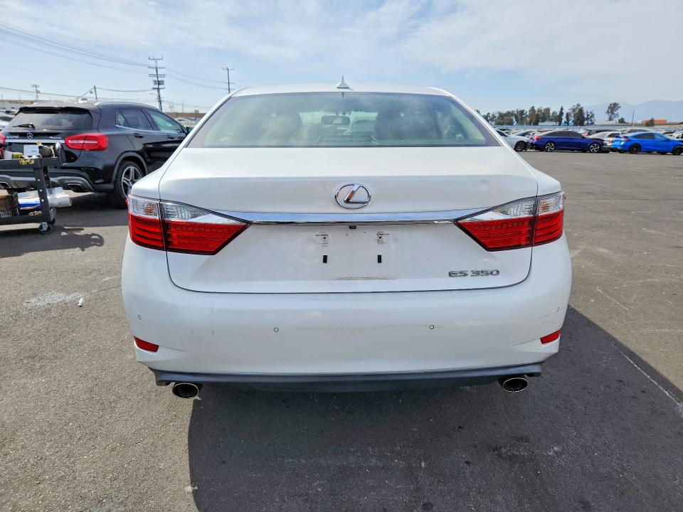 2013 Lexus ES VIN JTHBK1GG7D2057624 COPART salvage auction — FRONT END, Ca - Salvage Certificate, sold $2,550 on 2026-07-27 (photo 6)
