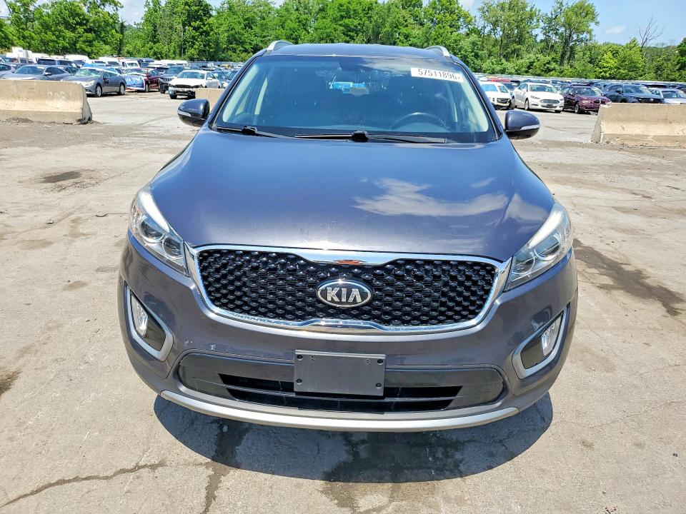 2016 Kia Sorento VIN 5XYPH4A50GG050572 COPART salvage auction — NORMAL WEAR, Wv - Certificate Of Title, sold $1,650 on 2026-07-02 (photo 5)