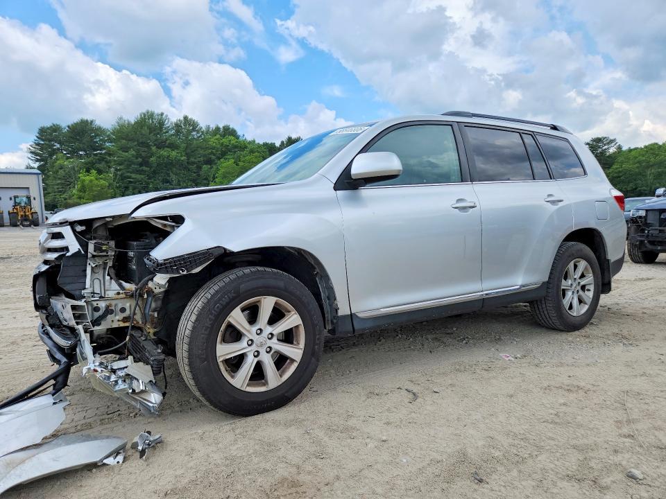 2012 Toyota VIN 5TDBK3EH2CS147408 COPART salvage auction — FRONT END, Ma - Cert Of Title-Reconstrctd Coll, sold $80 on 2026-07-27 (photo 1)