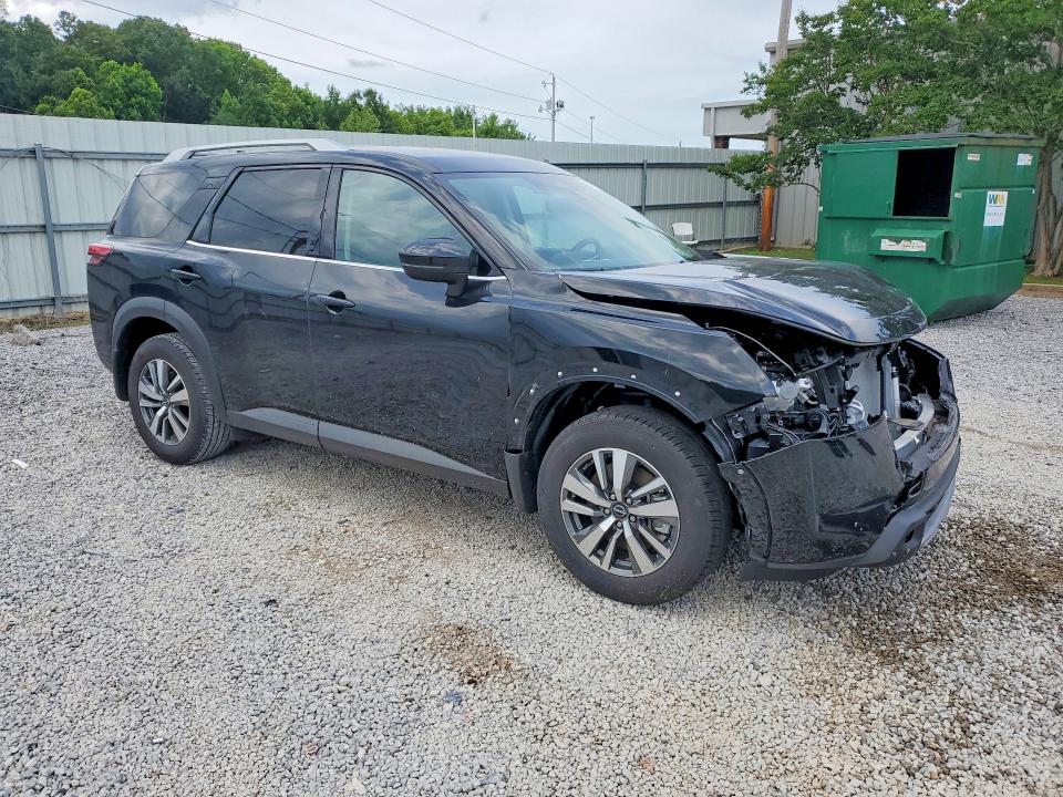 2025 Nissan Pathfinder VIN 5N1DR3CAXSC243552 COPART salvage auction — FRONT END, Mi - Cert Of Title-Salvage Vehicle, sold $8,200 on 2026-07-29 (photo 4)