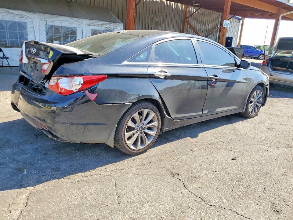 2013 Hyundai Sonata VIN 5NPEC4AC9DH720788 COPART salvage auction — REAR END, Co - Public - Salvage Title, sold $450 on 2026-07-28 (photo 3)
