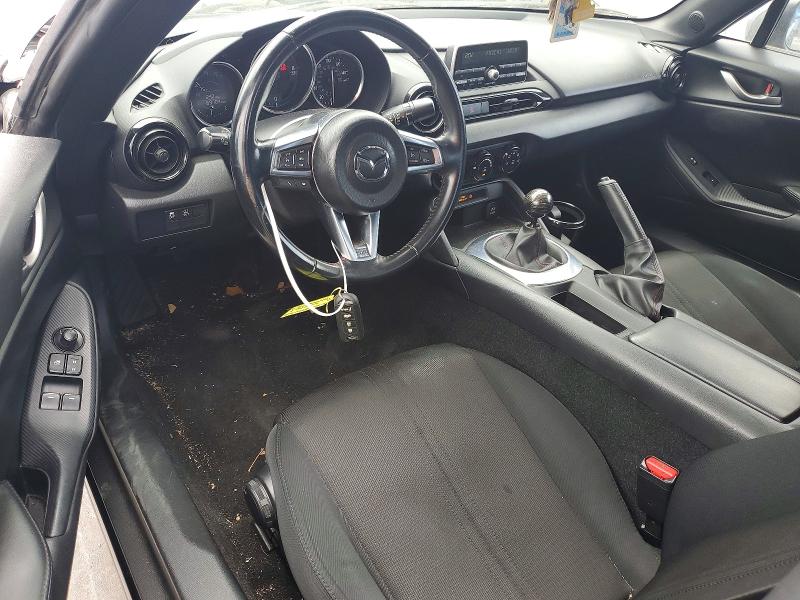 2016 Mazda Mx-5 VIN JM1NDAB75G0108375 COPART salvage auction — REAR END, CA - SALVAGE CERTIFICATE, sold $1,750 on 2026-07-10 (photo 8)