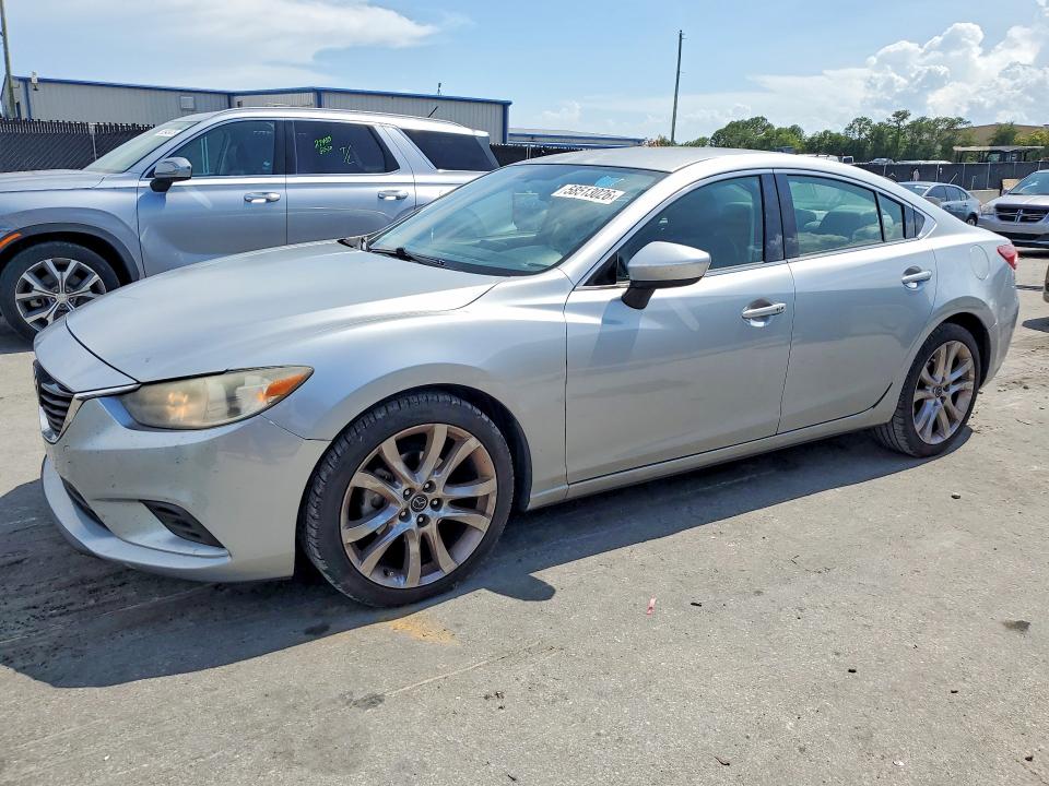 2016 Mazda 6 VIN JM1GJ1V58G1476782 COPART salvage auction — MINOR DENT/SCRATCHES, Fl - Certificate Of Title, sold $1,800 on 2026-07-09 (photo 1)