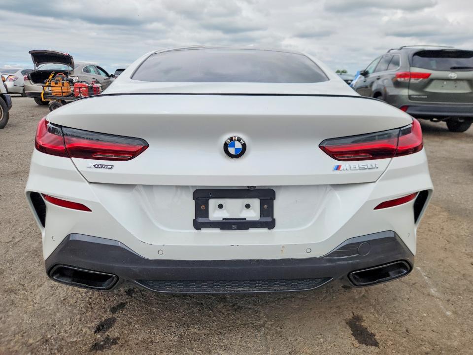 2024 BMW M850i xdrive VIN WBABC4C03RCR37470 COPART salvage auction — FRONT END, PA - CERTIFICATE OF SALVAGE, sold $25,500 on 2026-07-31 (photo 6)