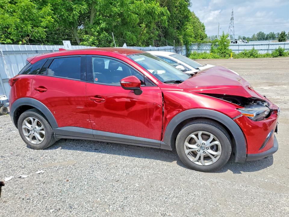 2019 Mazda Cx-3 VIN JM1DKDC71K0403533 COPART salvage auction — FRONT END, On - Permit Salvage, sold $2,400 on 2026-07-14 (photo 4)