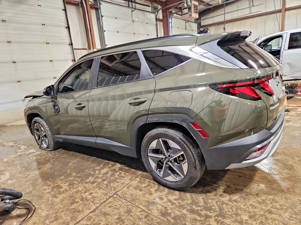 2025 Hyundai Tucson VIN 5NMJBCDE0SH453172 COPART salvage auction — FRONT END, Pa - Certificate Of Salvage, sold $7,200 on 2026-07-28 (photo 2)