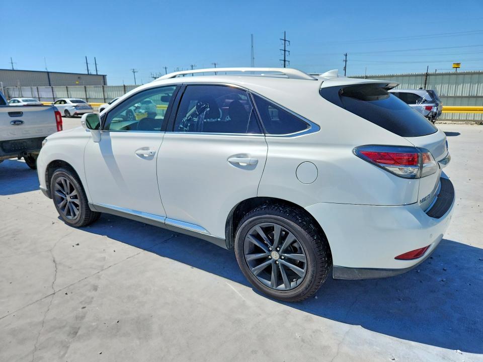 2015 Lexus Rx VIN 2T2ZK1BA4FC159823 COPART salvage auction — MECHANICAL, Tx - Salvage Vehicle Title, sold $8,200 on 2026-07-02 (photo 2)