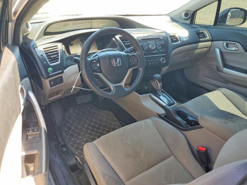 2013 Honda Civic VIN 2HGFG3B59DH515341 COPART salvage auction — FRONT END, Ca - Salvage Certificate, sold $1,150 on 2026-07-02 (photo 8)